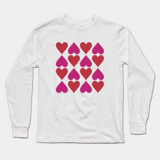 Hearts Long Sleeve T-Shirt